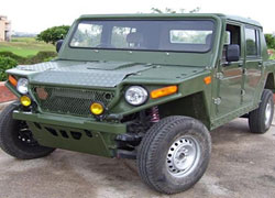 Mahindra Defence Systems Production Vehicle  Defense Services ATV    