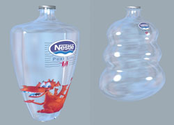 NESTLE Flexible Water Container Design 